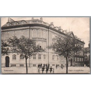 K�benhavn - K�bmandsskolen - Postkort - Brugt