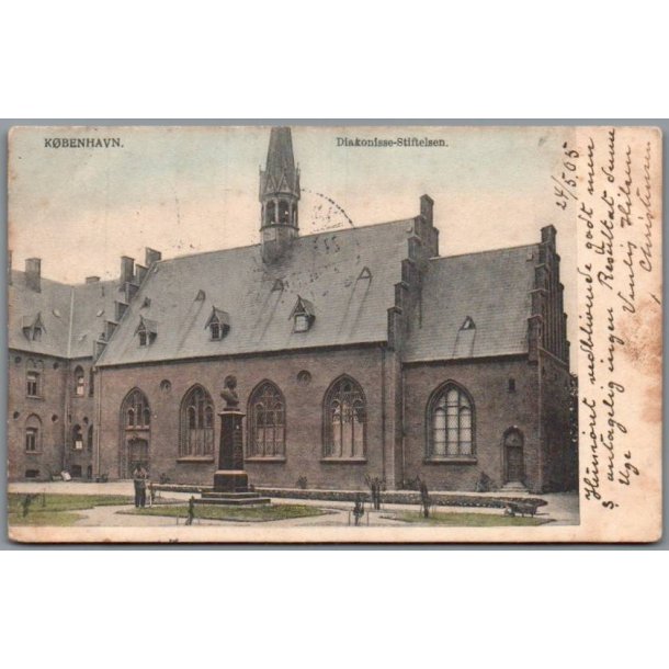 K�benhavn - Diakonissestiftelsen - Postkort - Brugt