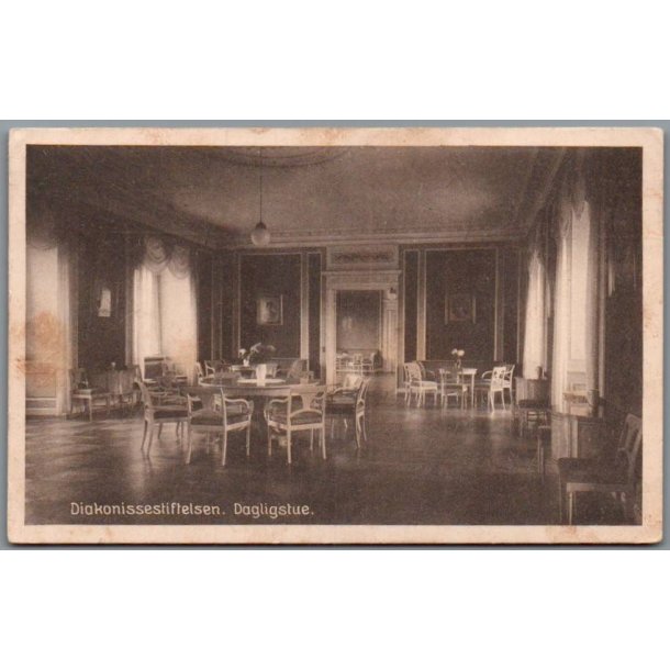 Diakonissestiftelsen - Dagligstue - Postkort - Brugt