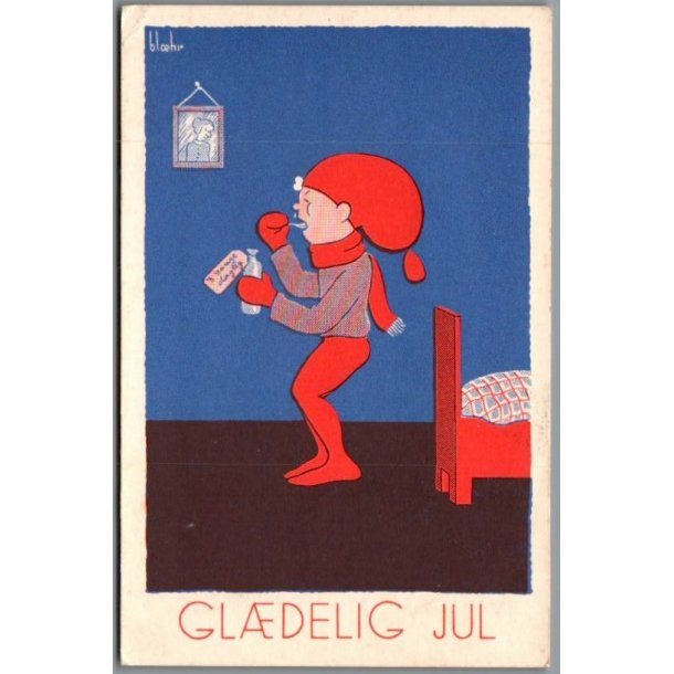 C. Blhr - Gldelig Jul - u/n - Ubrugt