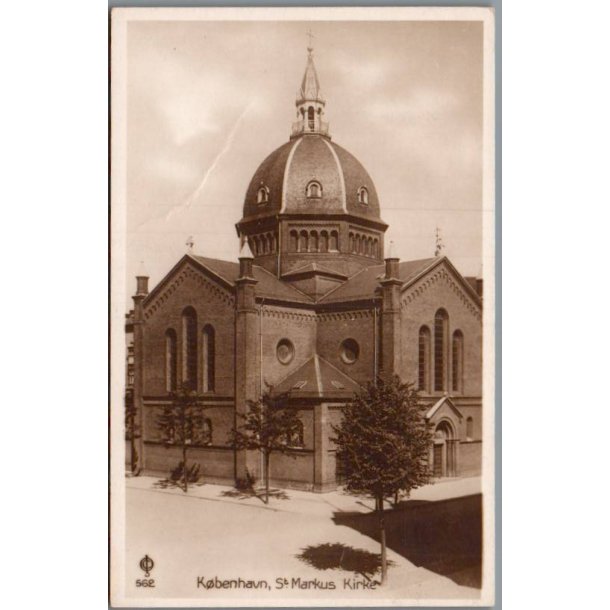K�benhavn -  St. Markus Kirke - Postkort - Ubrugt