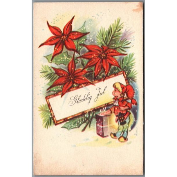 Dam - Gl�delig Jul - Jali Serie 1293 - Brugt