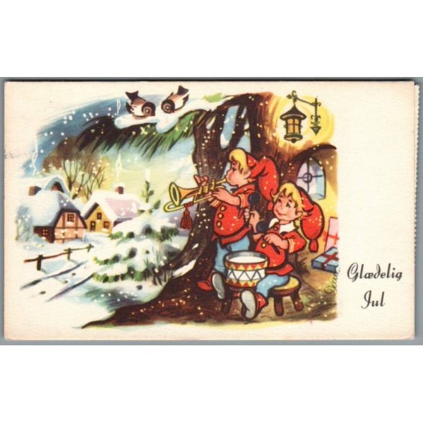 Dam - Gl�delig Jul - Jali Serie 1292 - Brugt