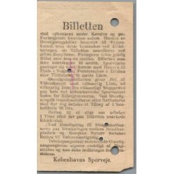 K�benhavns Sporveje - 30 �re - Omstigning