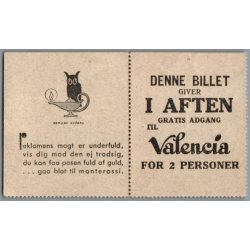 Folketeatret - Biletter 1936