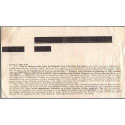Skatteseddel - Statsskat 1937 - 38 - At Betale 3,74 Kr.