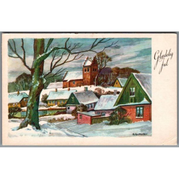 Mller, Peder - Gldelig Jul - Rudolf Olsen u/n - Brugt