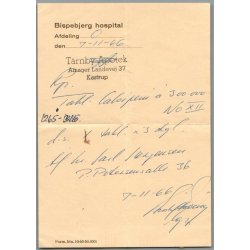 Recept - Bispebjerg Hospital - 7 - 11 - 66