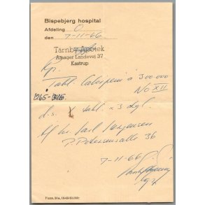 Recept - Bispebjerg Hospital - 7 - 11 - 66