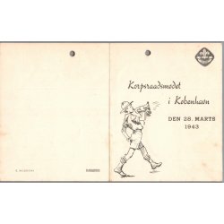 Korpsraadet i K�benhavn 1943 - DDS - Arkivhuller !