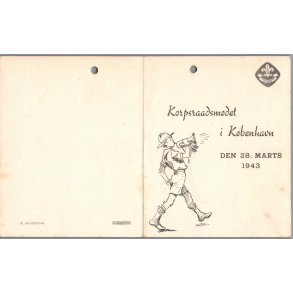 Korpsraadet i K�benhavn 1943 - DDS - Arkivhuller !