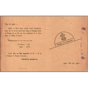 Nyk�bing Sj. Spejderne - S�ndag d. 8 november gaar det l�s igen !! - Arkivhuller !