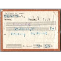Danske Statsbaner - Klampenborg - Gilleleje