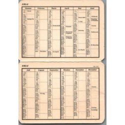 North State - Kalender 1954