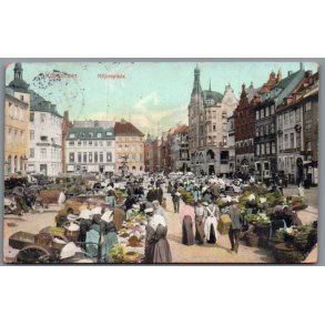 K�benhavn - H�jbroplads - Postkort - Brugt 