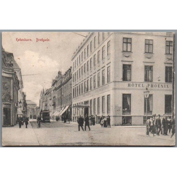 K�benhavn - Bredgade - Postkort - Brugt - Bulet kant !