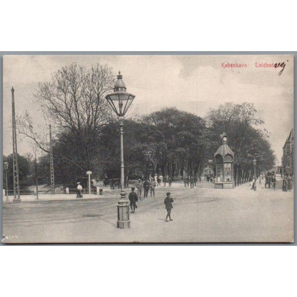 K�benhavn - Toldboden - Postkort - Brugt