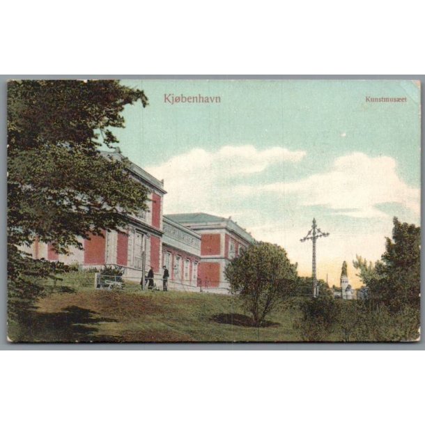 Kunstmus�et - K�benhavn - Postkort - Ubrugt