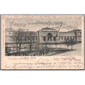 K�benhavn - Statens Museum for Kunst - Postkort - Brugt
