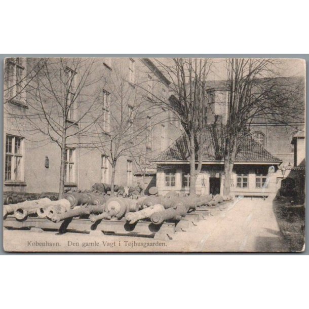 K�benhavn -  Den gamle Vagt i T�jhusgaarden - Postkort - Ubrugt