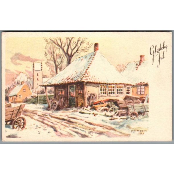 Hagen, Poul Henning - Gldelig Jul - Rudolf Olsen u/n - Brugt
