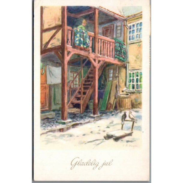 Hagen, Poul Henning - Gldelig Jul - Rudolf Olsen u/n - Brugt