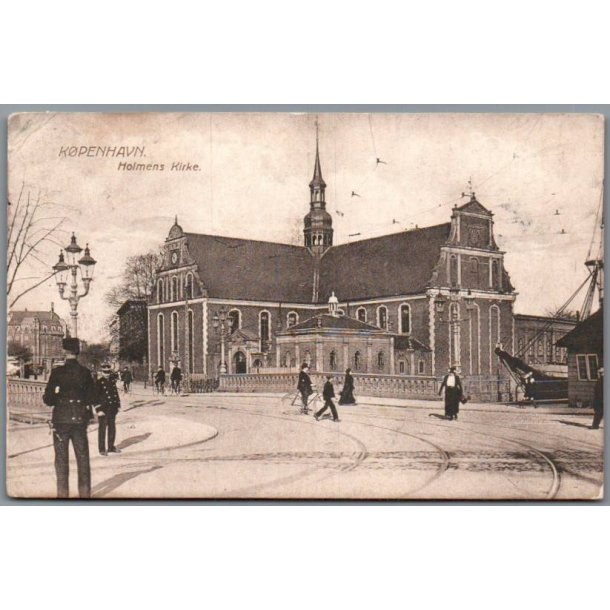 K�benhavn - Holmens Kirke - Postkort - Brugt