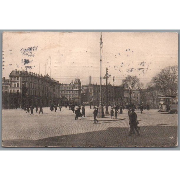 K�benhavn - Kongens Nytorv - Postkort - Brugt