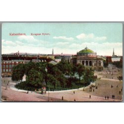 K�benhavn - Kongens Nytorv - Postkort - Brugt