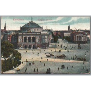 K�benhavn - Kongens Nytorv - Postkort - Brugt