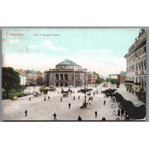 K�benhavn - Parti af Kongens Nytorv - Postkort - Brugt