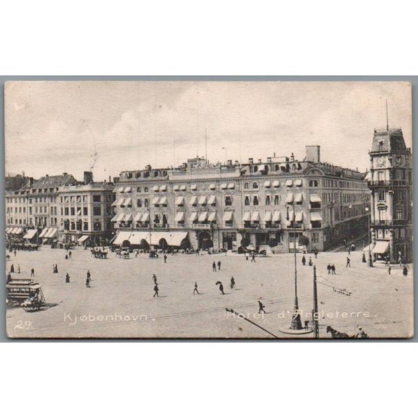 K�benhavn - Hotel d �ngleterre  - Postkort - Brugt