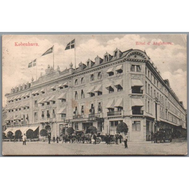K�benhavn - Hotel d �ngleterre  - Postkort - Brugt