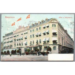 K�benhavn - Hotel d �ngleterre  - Postkort - Brugt