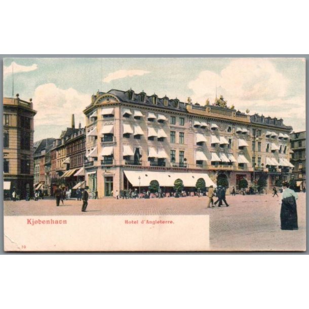 K�benhavn - Hotel d �ngleterre  - Postkort - Ubrugt