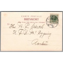 K�benhavn - Hotel d �ngleterre og Continental - Postkort - Brugt