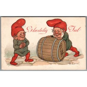 H.Larsen - Gldelig Jul - Fritz Benzen No. 1 - Brugt