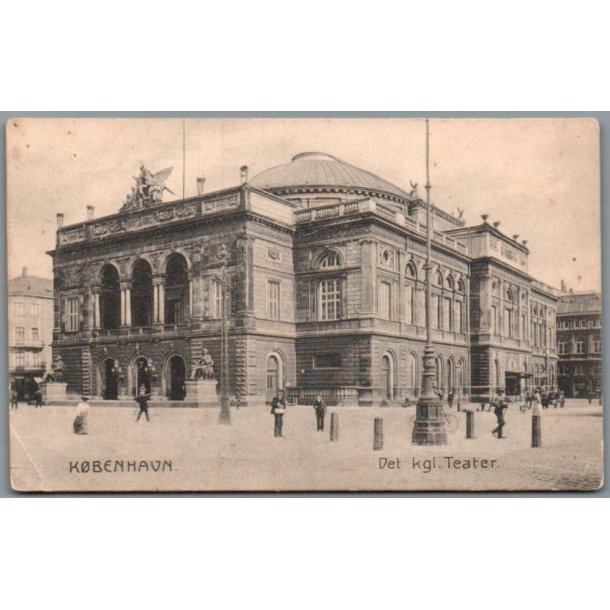 K�benhavn - Det kongelige Teater - Postkort - Ubrugt