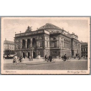 K�benhavn - Det kongelige Teater - Postkort - Brugt