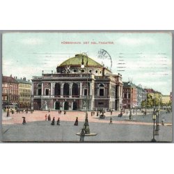 K�benhavn - Det kongelige Teater - Postkort - Brugt