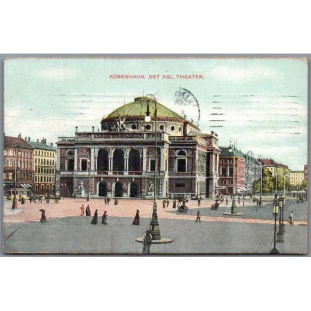 K�benhavn - Det kongelige Teater - Postkort - Brugt