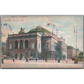 K�benhavn - Det kongelige Teater - Postkort - Brugt