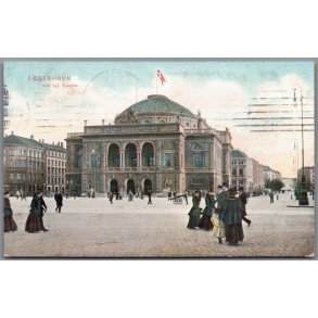 K�benhavn - Det kongelige Teater - Postkort - Brugt