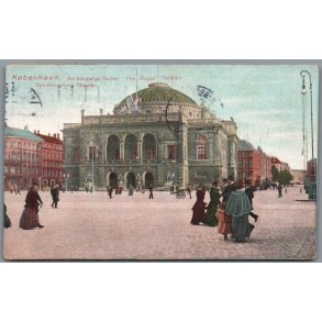 K�benhavn - Det kongelige Teater - Postkort - Brugt