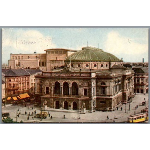 K�benhavn - Det kongelige Teater - Postkort - Brugt