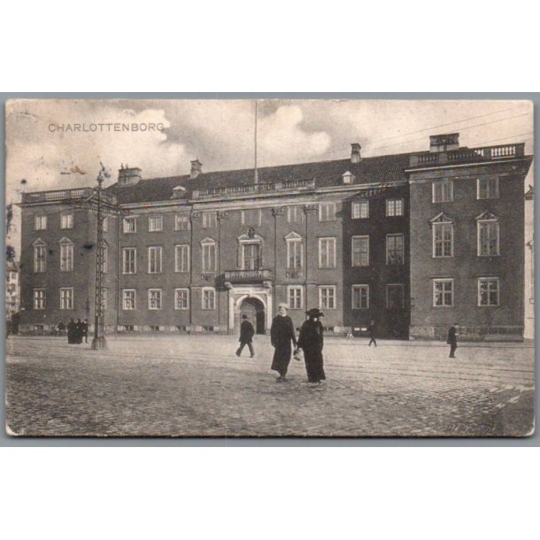 Charlottenborg - Postkort - Brugt