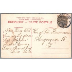 Charlottenborg - Postkort - Brugt