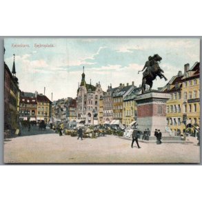 K�benhavn - H�jbroplads - Postkort - Ubrugt - Har v�ret kl�bet op !