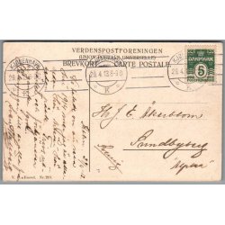 K�benhavn -  Postkort - Brugt - Svagt Hj�rne !