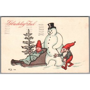 Jensen, Osvald - Gldelig Jul -  Alex Vincent  Serie 286/2 - Brugt